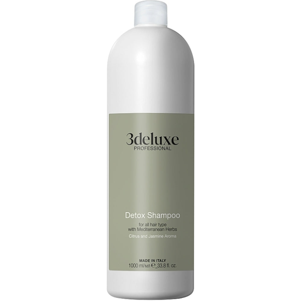 Шампунь всех типов волос - 3Deluxe Professional Detox Shampoo