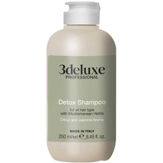 Шампунь всех типов волос - 3Deluxe Professional Detox Shampoo