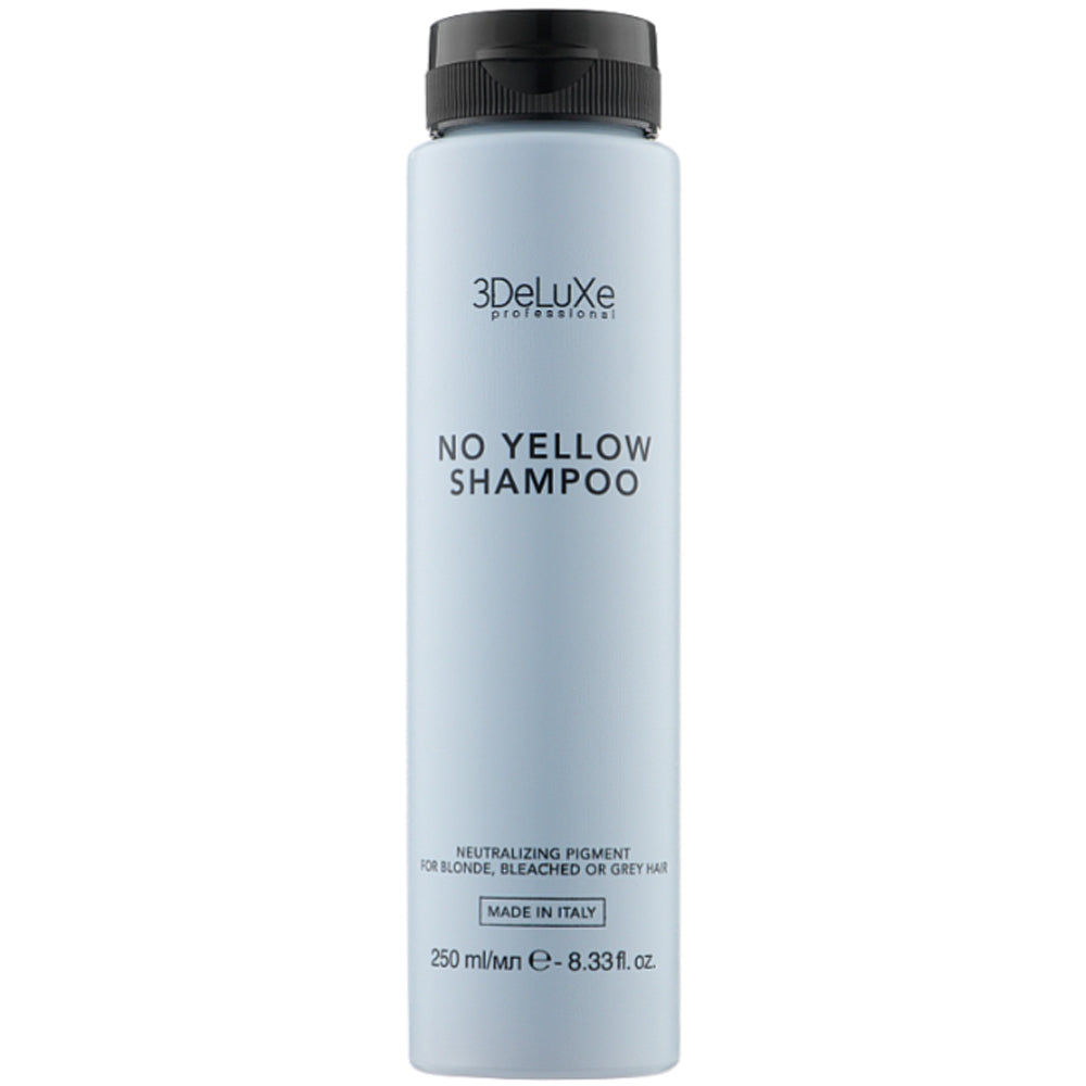 Шампунь для нейтралізації жовтизни - 3Deluxe Professional No Yellow Shampoo