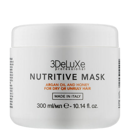 Маска для сухих и поврежденных волос - 3Deluxe Professional Nutritive Mask