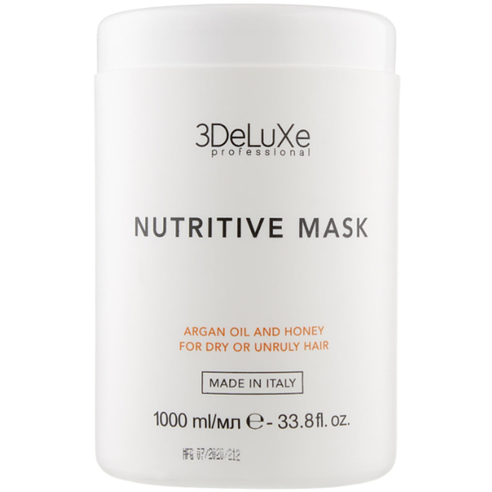 Маска для сухого й пошкодженого волосся - 3Deluxe Professional Nutritive Mask
