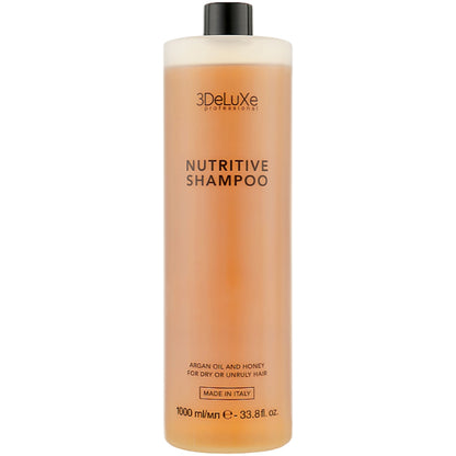 Шампунь для сухого й пошкодженого волосся - 3Deluxe Professional Nutritive Shampoo