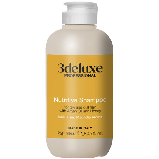 Шампунь для сухого й пошкодженого волосся - 3Deluxe Professional Nutritive Shampoo