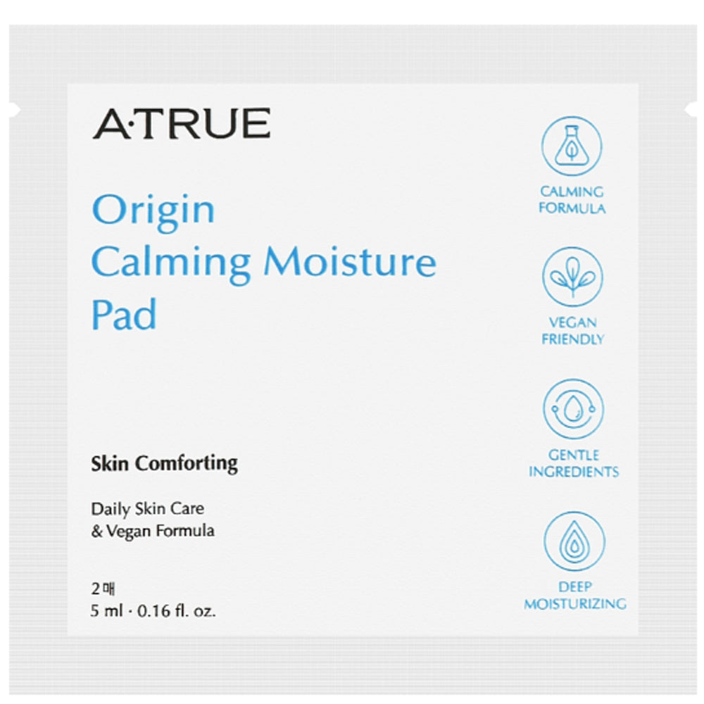 Гіпоалергенні пади для заспокоєння та зволоження обличчя - A-True Origin Calming Moisture Pad