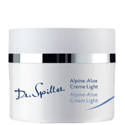 Легкий крем з алое для чутливої шкіри - Dr. Spiller Alpine-Aloe Cream Light