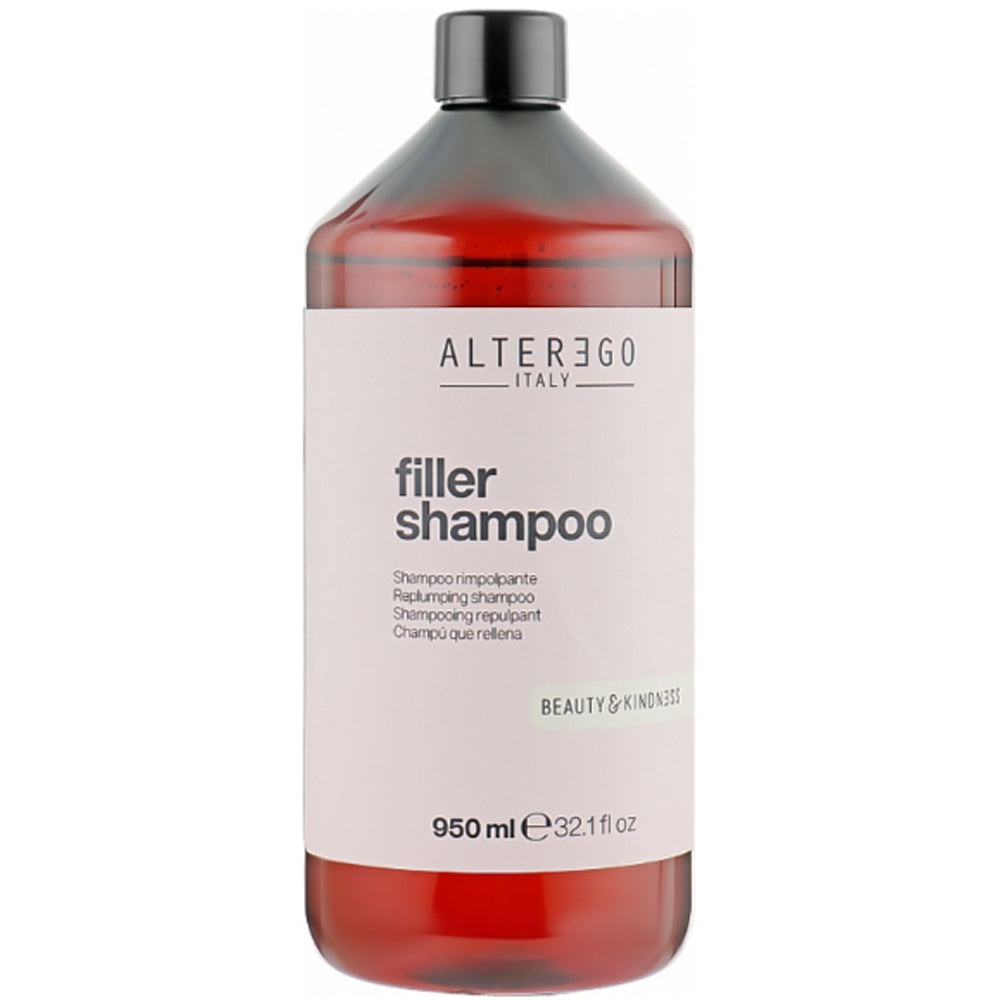 Уплотнительный шампунь с гиалуроновой кислотой - Alter Ego Filler Replumping Shampoo