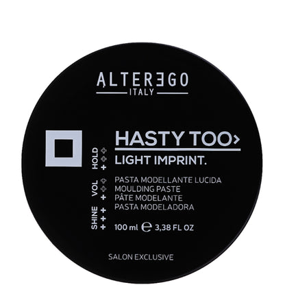 Паста-блеск для укладки волос средней фиксации - Alter Ego Hasty Too Light Imprint Molding Paste