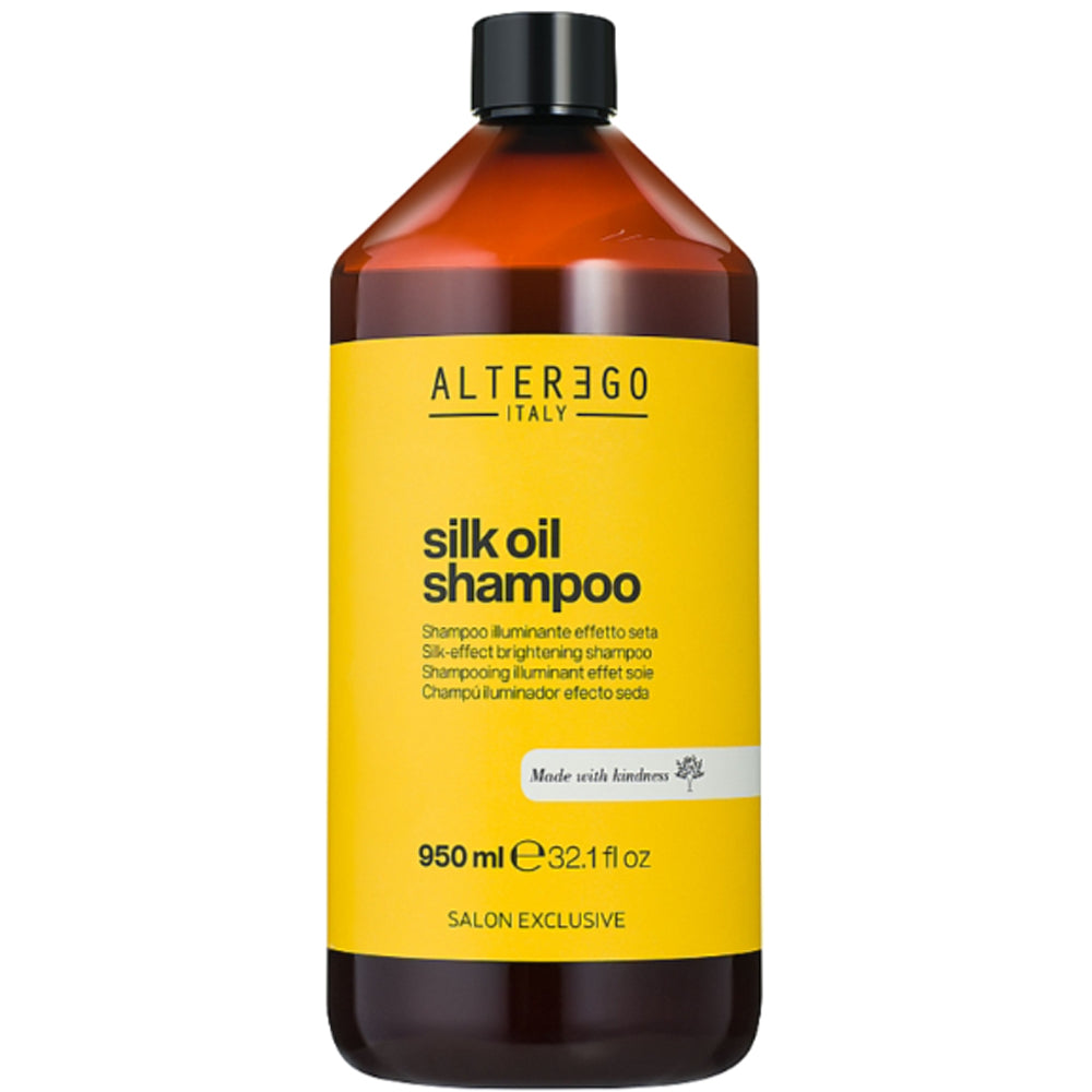 Шампунь для блеска волос с эффектом шелка - Alter Ego Silk Oil Shampoo