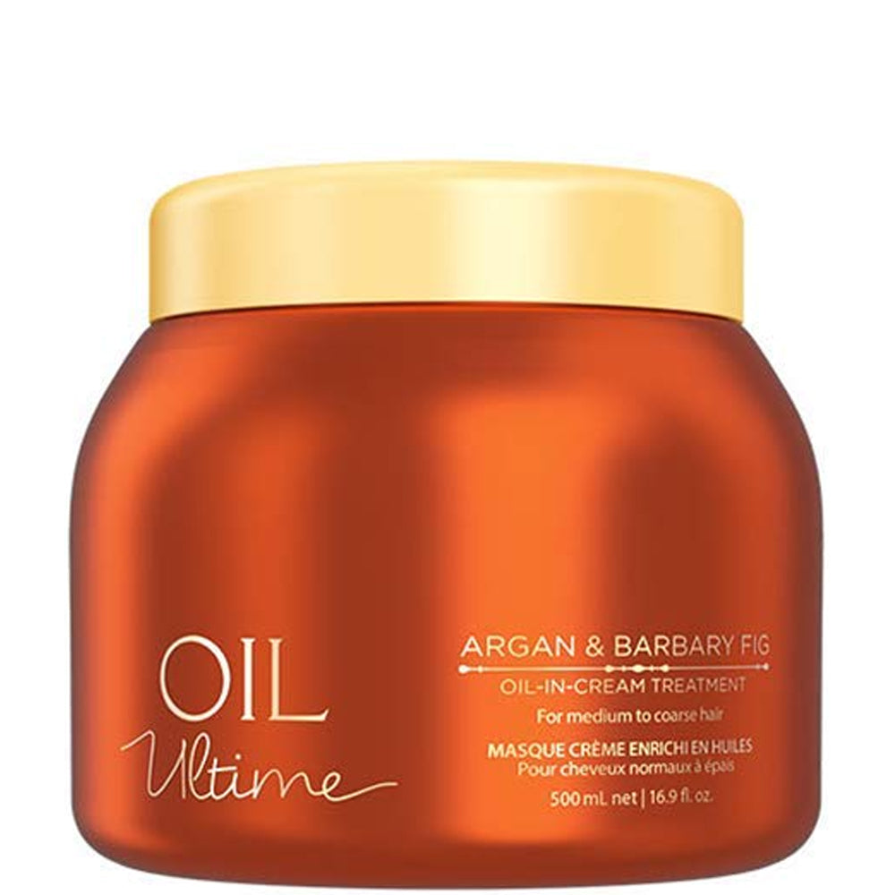 Schwarzkopf Oil Ultime Argan & Barbary Fig Oil-In-Treatment - Маска з оліями Аргана і берберійської фіги для жорсткого і нормального волосся