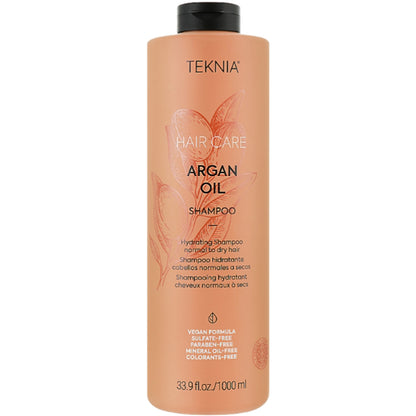 Безсульфатный шампунь с аргановым маслом - Lakme Teknia Argan Oil Sulfate-free Shampoo