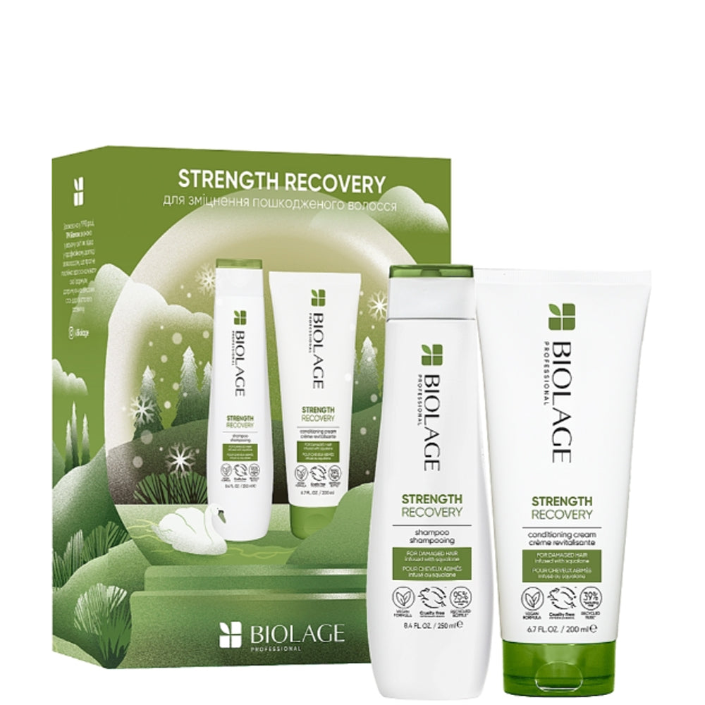 Набір для зміцнення пошкодженого волосся - Biolage Professional Strength Recovery