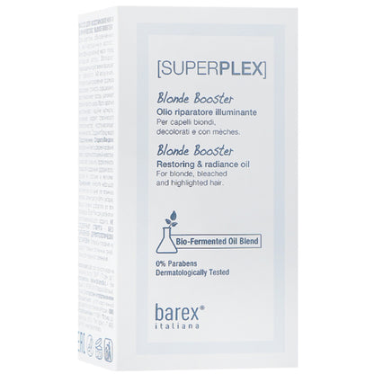 Barex Italiana Superplex Blonde Booster - Восстанавливающее масло-блеск для волос