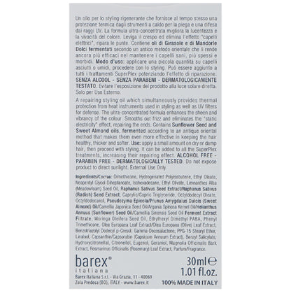 Barex Italiana Superplex Blonde Booster - Восстанавливающее масло-блеск для волос