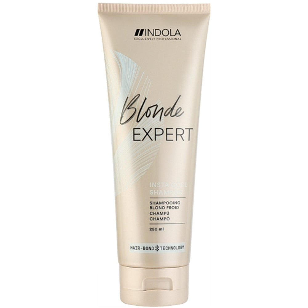 Шампунь для холодного оттенка волос цвета блонд - Indola Blonde Expert Insta Cool Shampoo