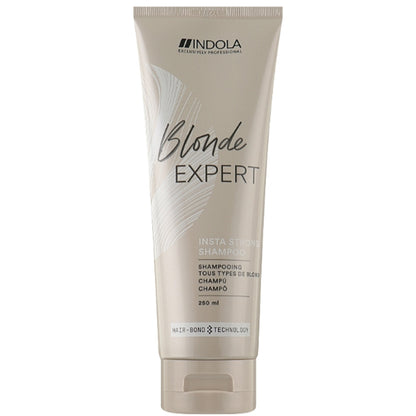 Восстанавливающий и укрепляющий шампунь для светлых волос – Indola Blonde Expert Insta Strong Shampoo