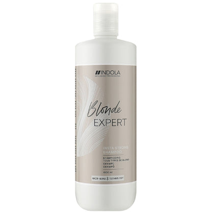 Восстанавливающий и укрепляющий шампунь для светлых волос – Indola Blonde Expert Insta Strong Shampoo