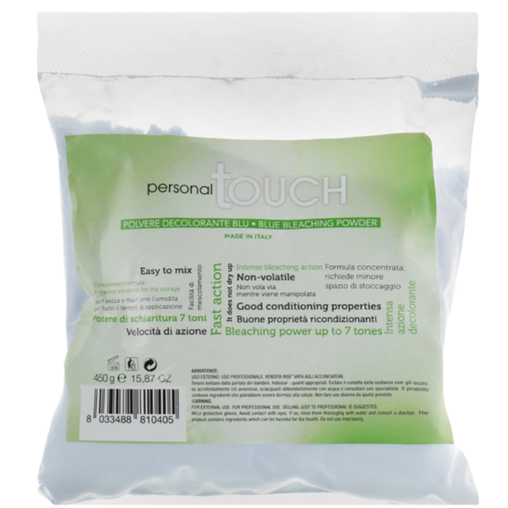 Punti di Vista Personal Touch Blu Bleaching Powder - Отбеливающий порошок, голубой, с ароматом черники