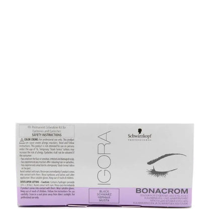 Schwarzkopf IGORA Bonacrom Black - Фарба для брів і вій Чорна