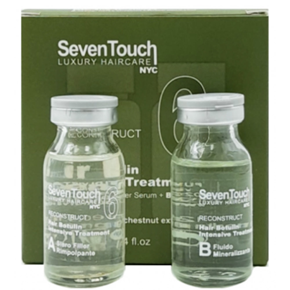 Punti di Vista Seven Touch 6 Botulin Intensive Treatment -  А: Восстанавливающая филлер-сыворотка + В: Минерализированный флюид с растительными экстрактами