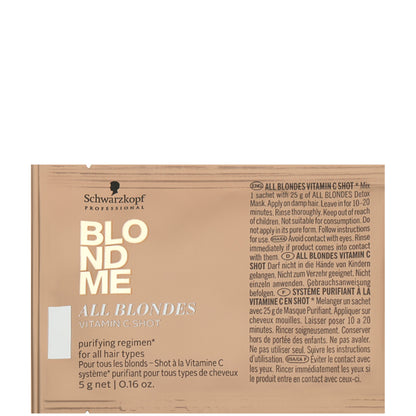 Schwarzkopf Blondme All Blondes Vitamin C Shot - Сироватка з вітаміном С для всіх типів блонд