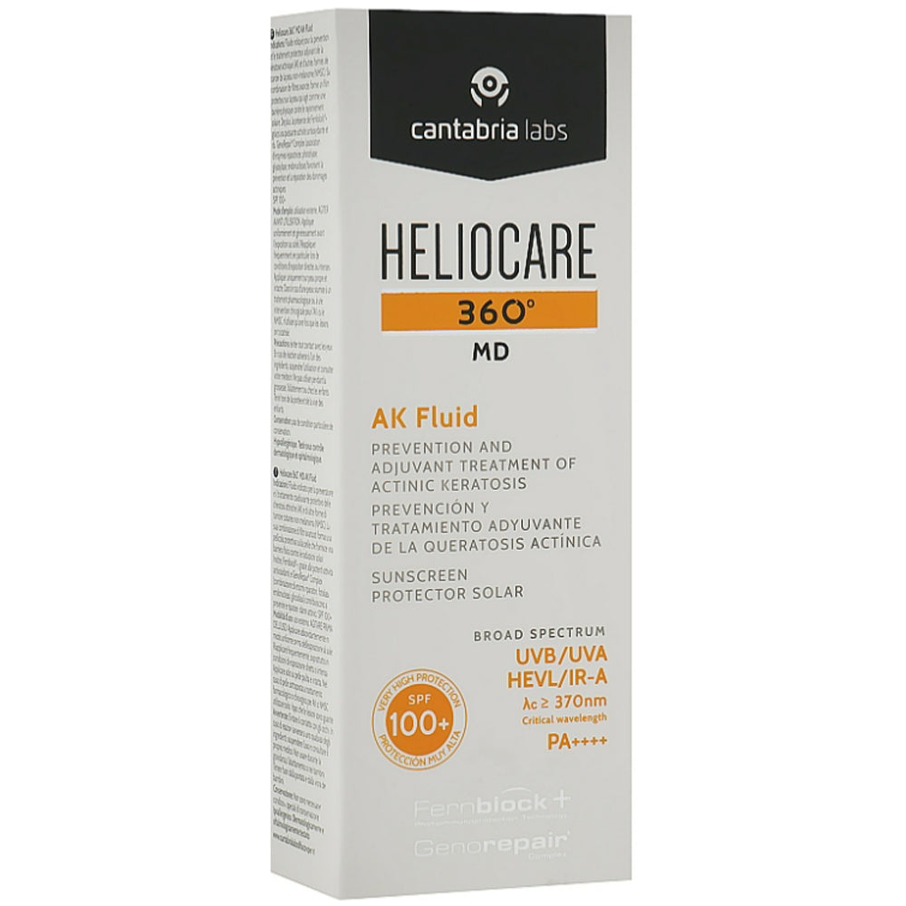 Cantabria Labs Heliocare 360º AK Fluid SPF 100 - Солнцезащитный крем-флюид АК