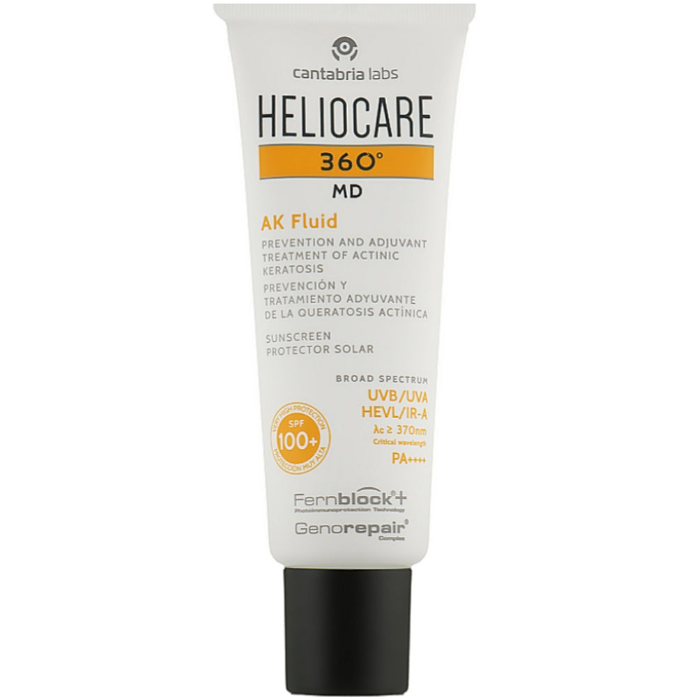 Cantabria Labs Heliocare 360º AK Fluid SPF 100 - Солнцезащитный крем-флюид АК