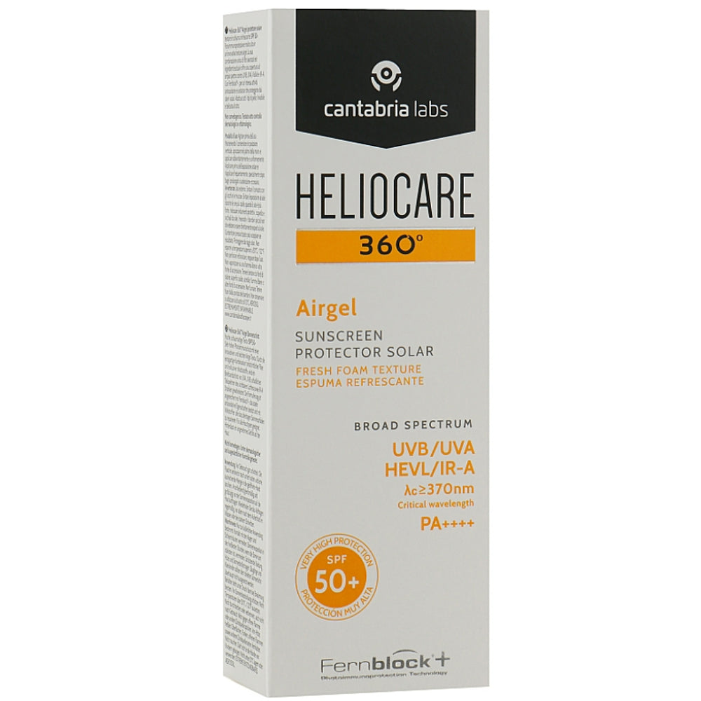 Cantabria Labs Heliocare 360º Airgel SPF 50 - Сонцезахисний ультралегкий гель