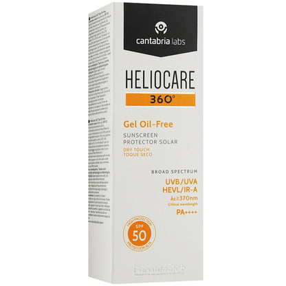 Cantabria Labs Heliocare 360º Gel Oil-Free SPF 50 - Сонцезахисний гель на водній основі