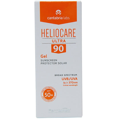 Cantabria Labs Heliocare Ultra Gel SPF 50+ (90) - Сонцезахисний гель для комбінованої і жирної шкіри SPF 90+