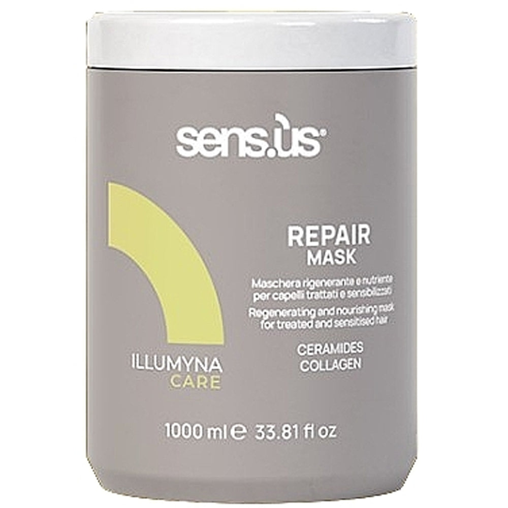 Відновлююча маска для пошкодженого волосся - Sens.ùs Illumyna Care Repair Mask