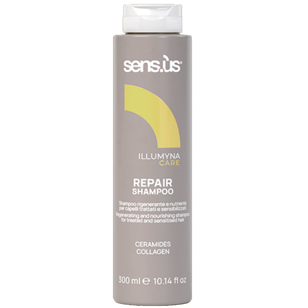 Відновлюючий шампунь для пошкодженого волосся - Sens.ùs Illumyna Care Repair Shampoo