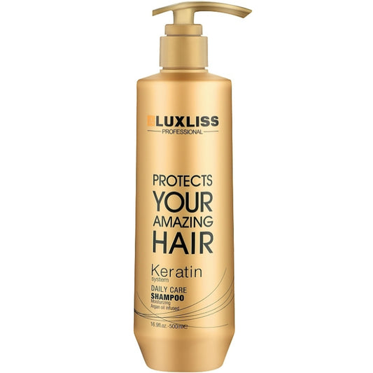 Luxliss Keratin Daily Care Shampoo - Очищаючий шампунь на основі кератину