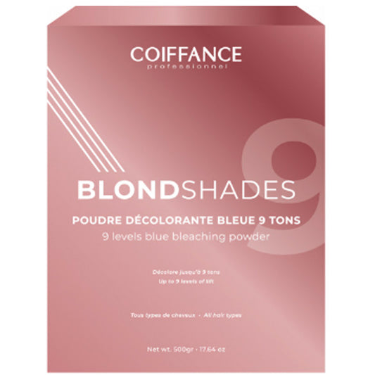 Пудра для знебарвлення волосся - Coiffance Professional Blondshades 9 Levels Blue Bleaching Powder