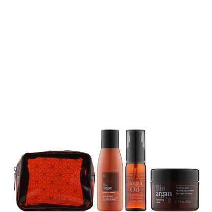 Набір для волосся з аргановою олією - Lakme K.Therapy Bio Argan Travel Kit