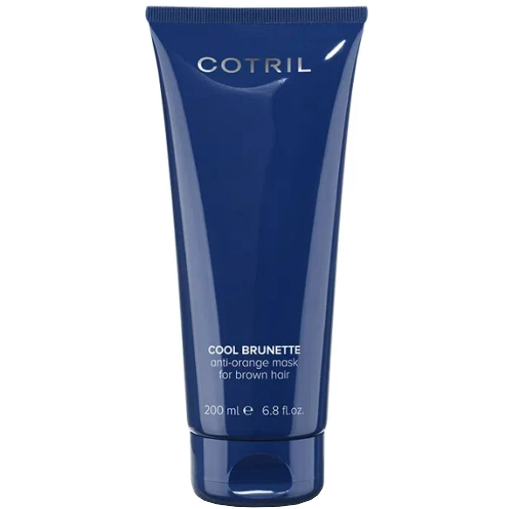 Маска против оранжевого цвета для каштановых волос - Cotril Cool Brunette Anti-Orange Mask