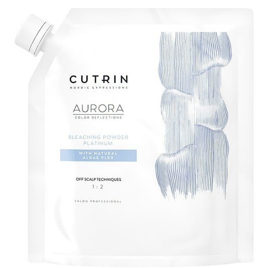 Обесцвечивающий порошок без пыли до 9 тонов - Cutrin Aurora Bleaching Powder Platinum