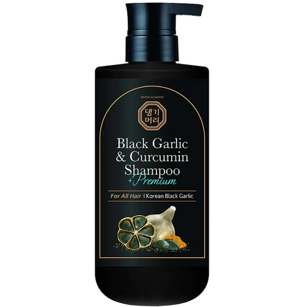 Восстанавливающий шампунь для волос с черным чесноком - Daeng Gi Meo Ri Black Garlic & Curcumin Shampoo