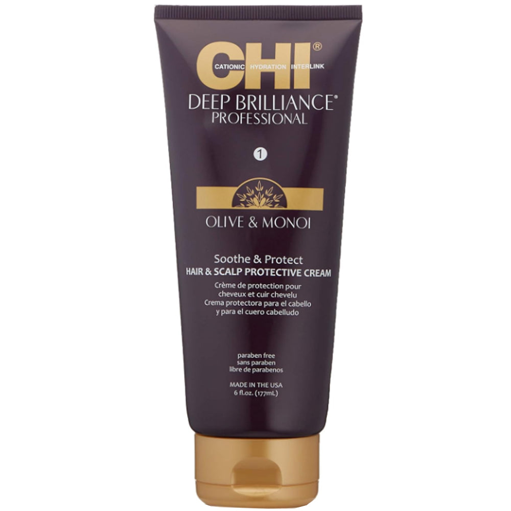 Chi Deep Brilliance Hair & Scalp Protective Cream - Защитный крем для кожи головы