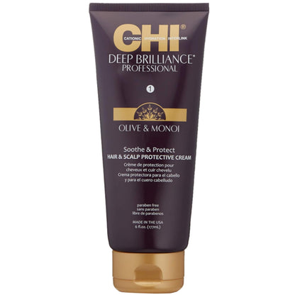 Chi Deep Brilliance Hair & Scalp Protective Cream - Защитный крем для кожи головы
