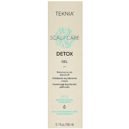 Отшелушивающий скраб против сухой и жирной перхоти - Lakme Teknia Scalp Care Detox Gel