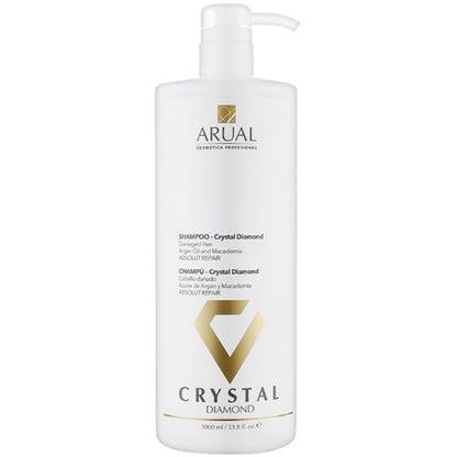 Arual Crystal Diamond Shampoo - Відновлюючий шампунь для пошкодженого волосся