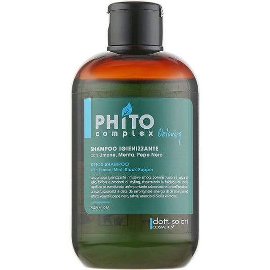 Dott. Solari Phitocomplex Detox Shampoo - Детокс шампунь