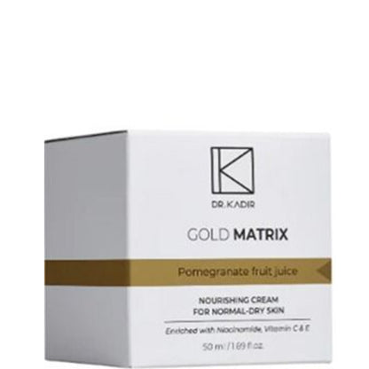 Dr. Kadir Gold Matrix Nourishing Cream - Живильний крем для нормальної та сухої шкіри