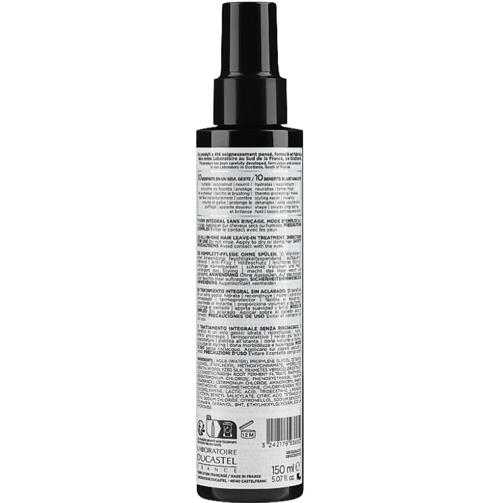 Комплексный уход 10 для нормальных и сухих волос - Ducastel Subtil Color Lab Hydra Spray