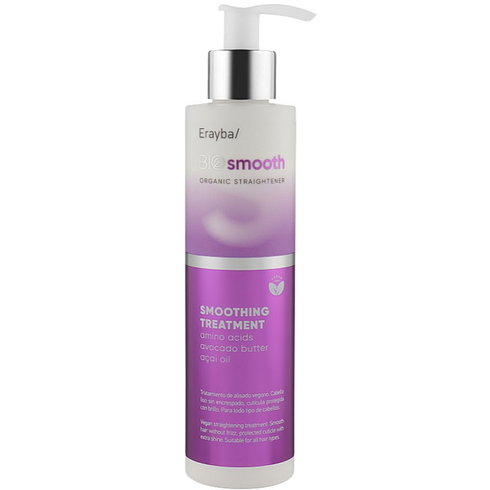 Erayba Bio Smooth Organic Straightener Smoothing Treatment - Засіб для випрямлення волосся