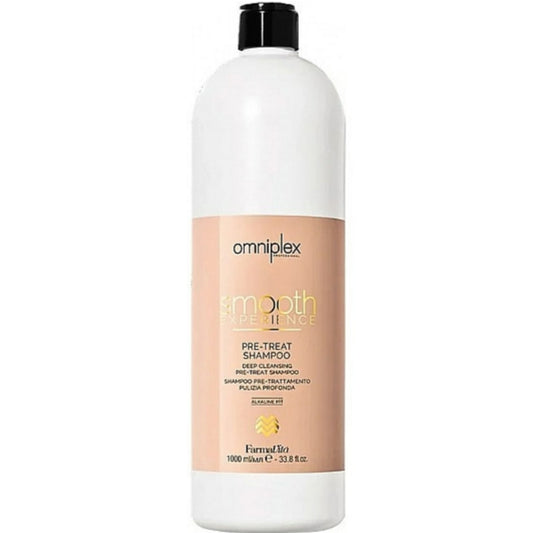 Лужний шампунь для глибокого очищення - FarmaVita Omniplex Smooth Experience Pre-Treat Shampoo