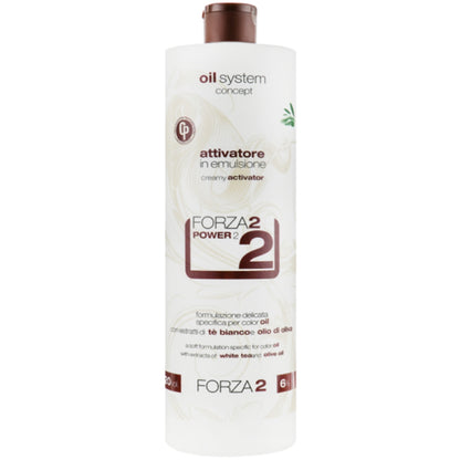 Punti di Vista Oil System Concept Forza 2 Creamy Activator 20 Vol - Крем-активатор 6 %