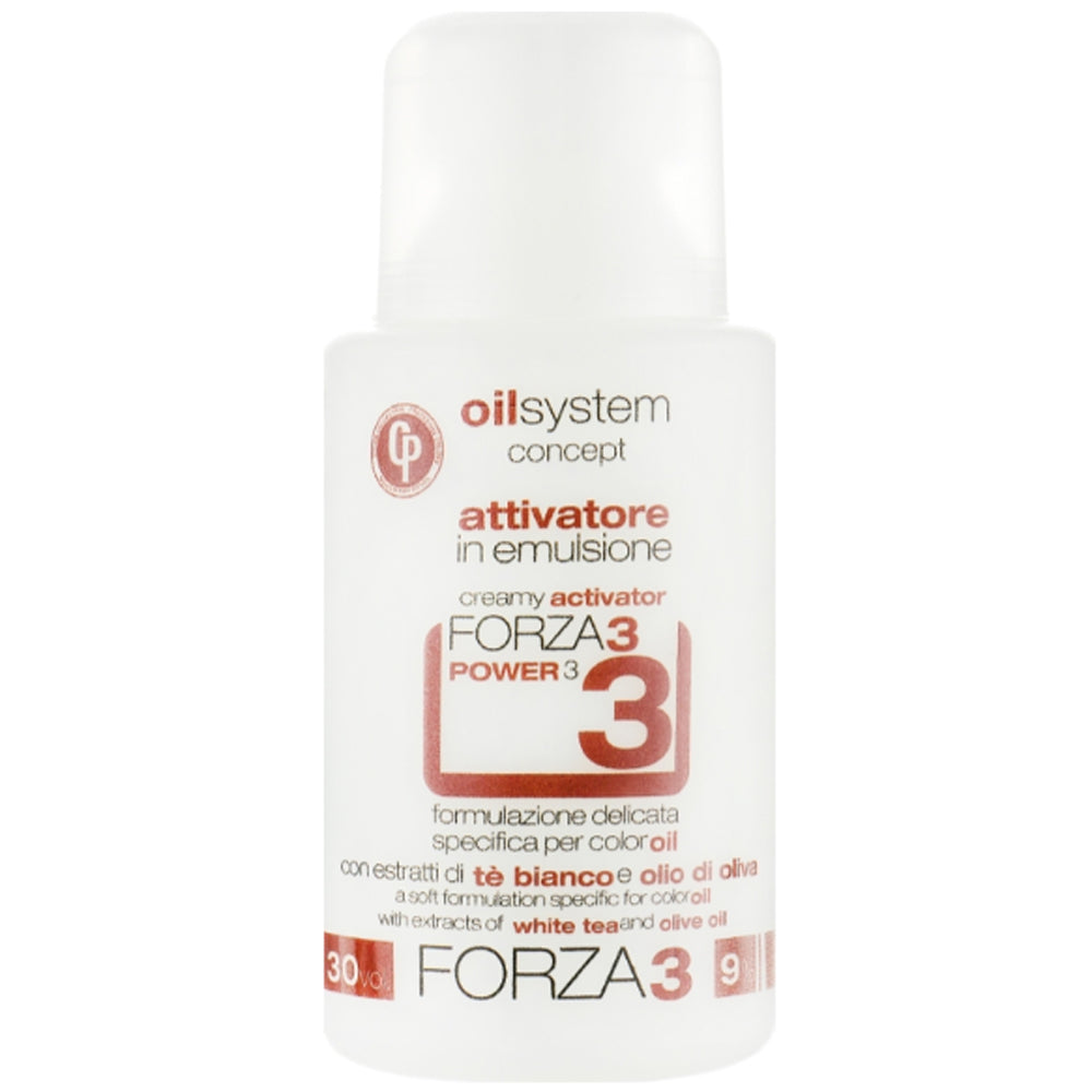 Punti di Vista Oil System Concept Forza 3 Creamy Activator 30 Vol - Крем-активатор 9 %