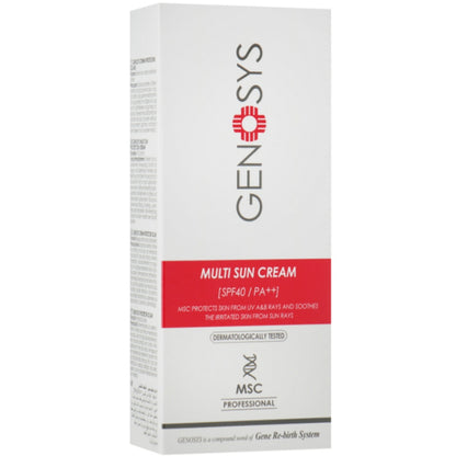 Genosys Multi Sun Cream SPF40 - Сонцезахисний крем для обличчя
