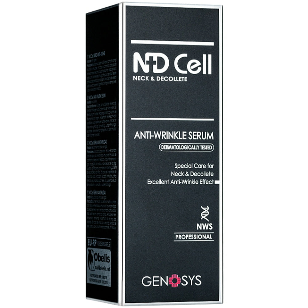 Genosys ND Cell Anti-Wrinkle Serum - Сыворотка против морщин в области декольте и шеи